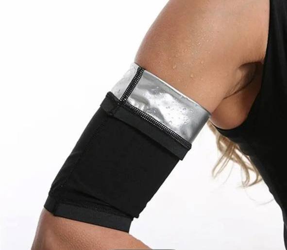 Комплект с эффектом сауна: майка, лосины, нарукавники 3