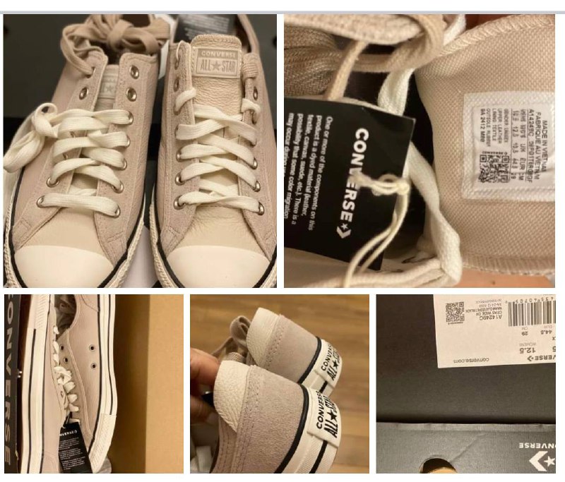 Новые мужские кеды Converse кожа замша