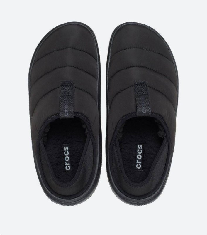 Слипоны Crocs Classic мужские размер 42 чёрные 2