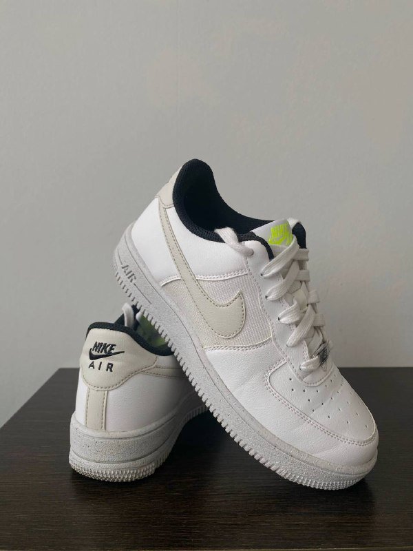 Кроссовки Nike Air Force 1 белые женские 5