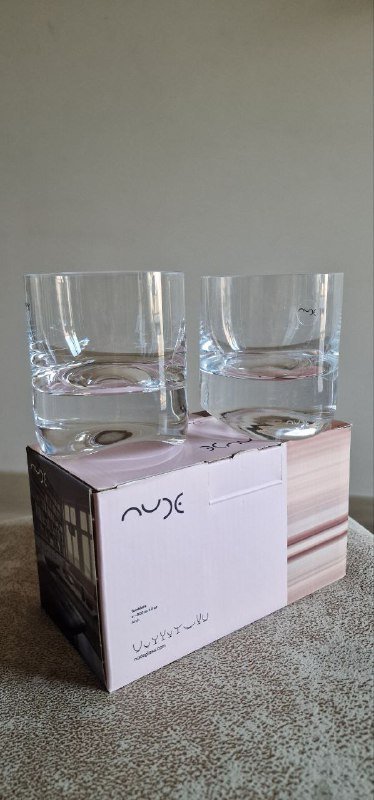 Хрустальные стаканы для виски Nude Arch Tumblers, набор 2 шт 2