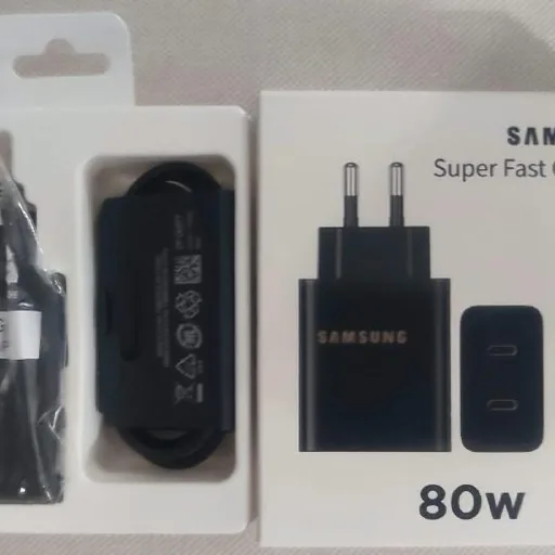Samsung 80W charger with Type-C cable