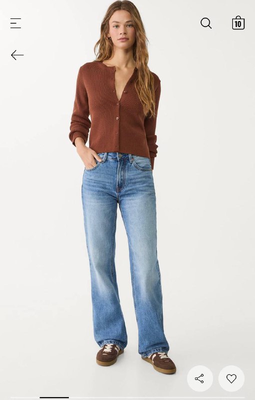 Джинсы Stradivarius размер 36 новые