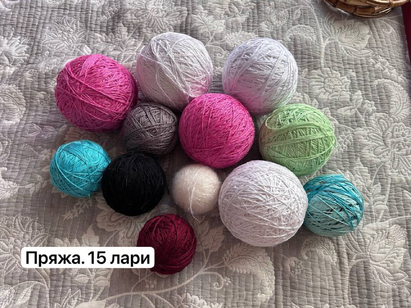 Пряжа, спицы, крючки, фурнитура, шерсть для валяния 3