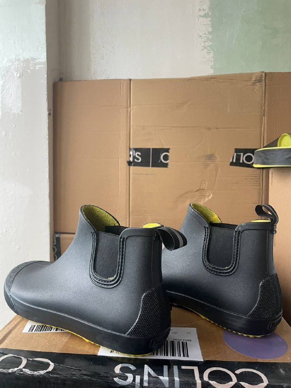 Резиновые сапоги короткие унисекс р. 41 4