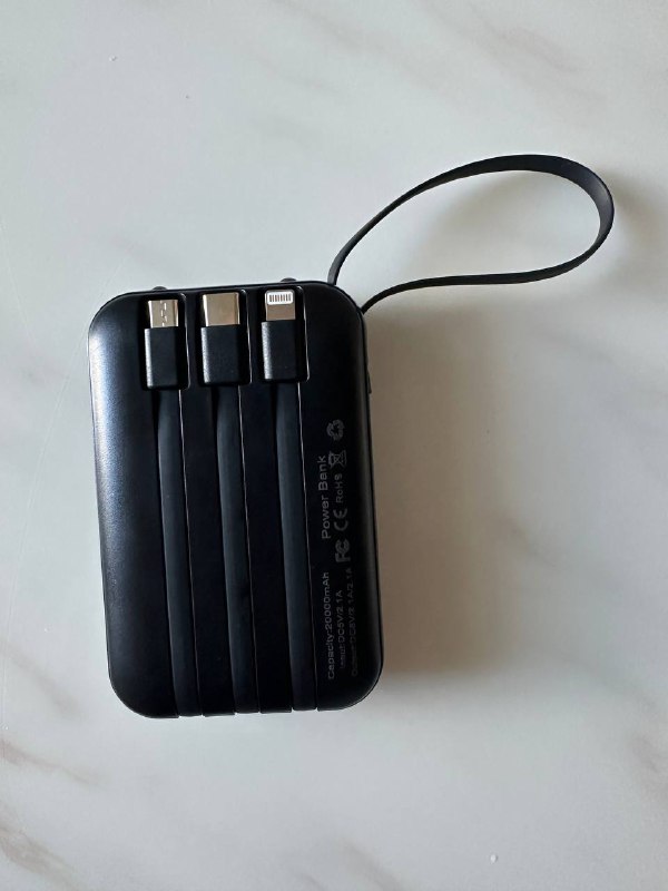 Power bank 10000 mAh, солнечная зарядка, для нескольких устройств 3