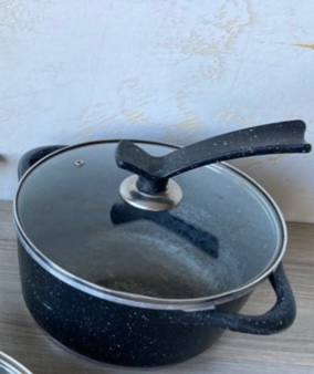 3 сковороды, 1 кастрюля 2