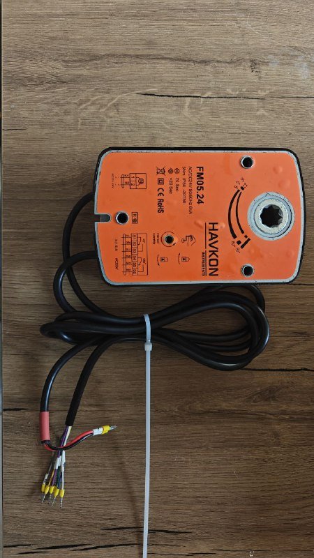 Сервоприводы ролетов пожарной вентиляции