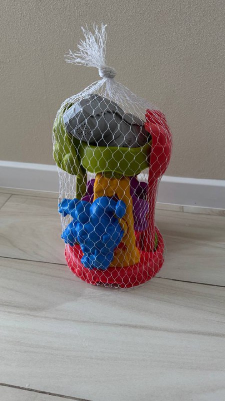 Игрушки для песочницы, водяной пистолет, рубашка, мяч 6
