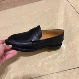 Черные лоферы, натуральная кожа 1
