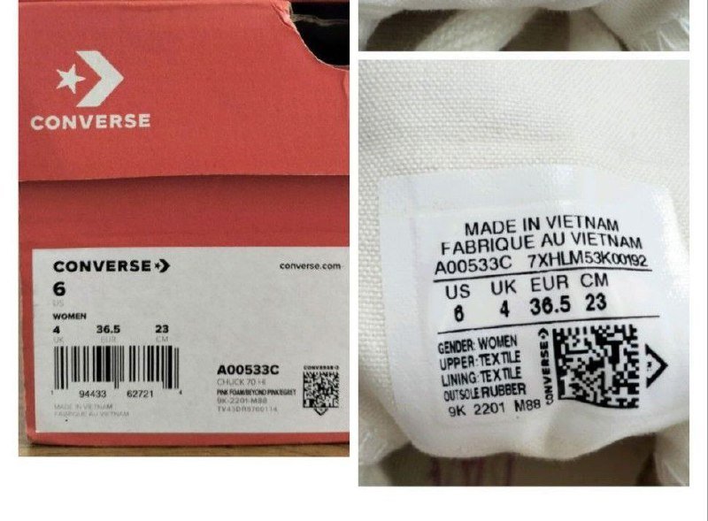 Женские кеды Converse Chuck 70 Gradient Heat розовые 4