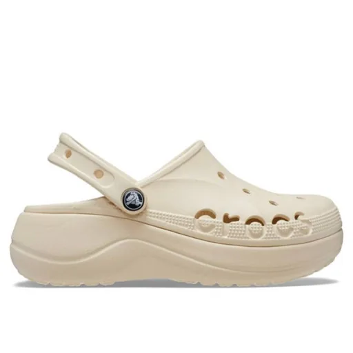 Crocs бежевые