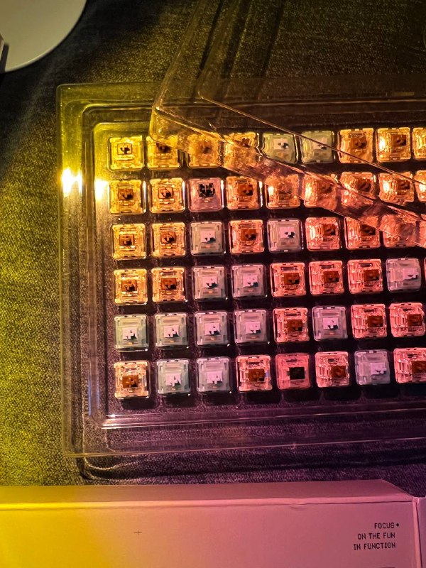 Mint switches NuPhy Reo Studio 90 шт 2