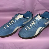 Кеды Reebok, голубые и черные 1