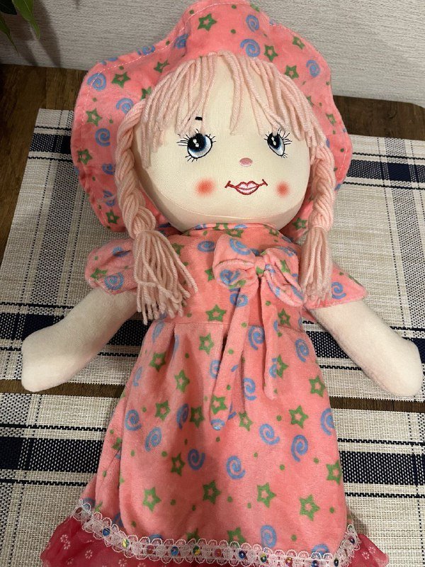 Мягкая кукла большая около 60 см 2