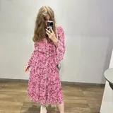 Розовое платье Michael Kors 1