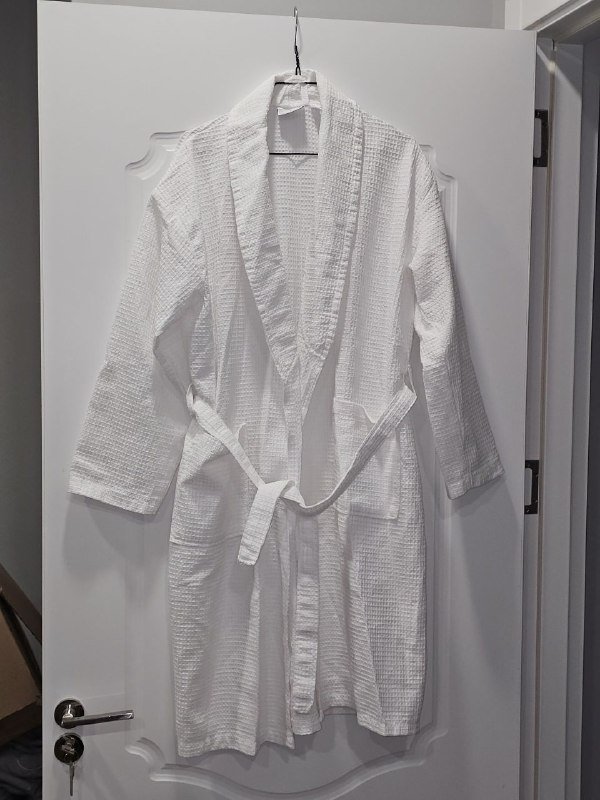 2 вафельных халата размера L и XL