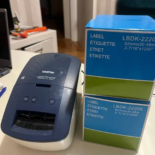 Принтер Brother QL-500 для печати этикеток