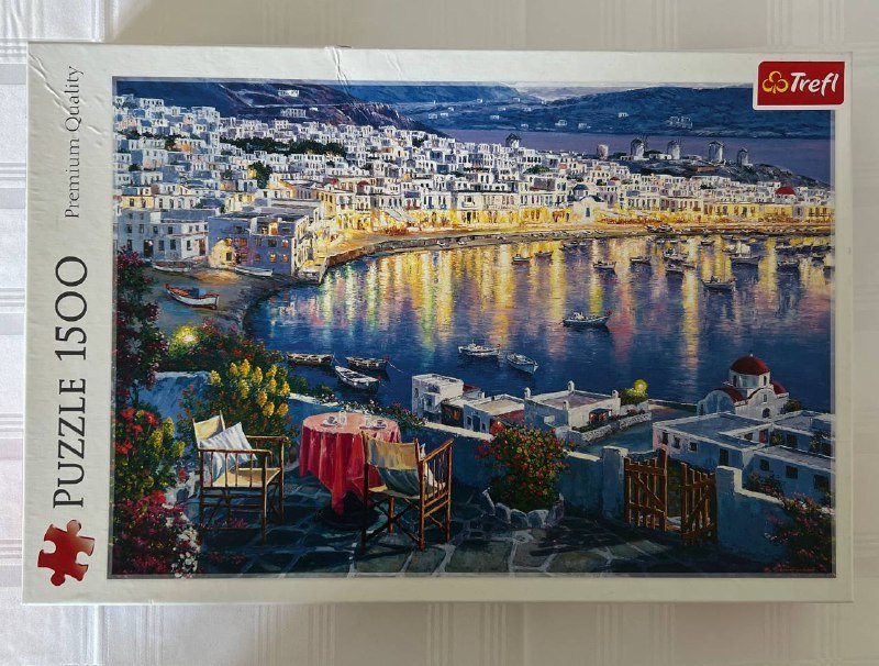 Пазл Rainy night, Пазл Миконос 2