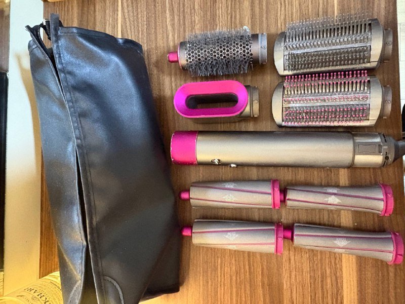 Мультистайлер Dyson, фен-щетка, плойки для волос