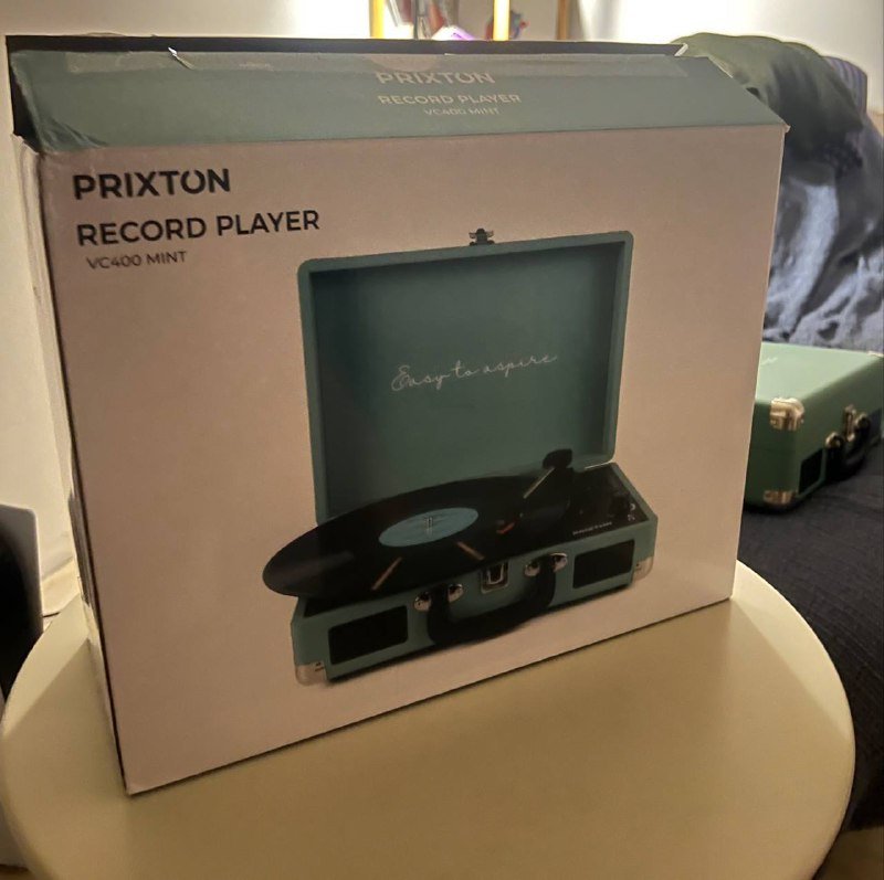 Виниловый проигрыватель Prixton VC400 mint 2