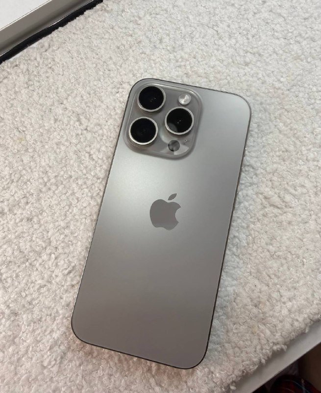 iPhone 15 pro 256 Гб Natural Titanium