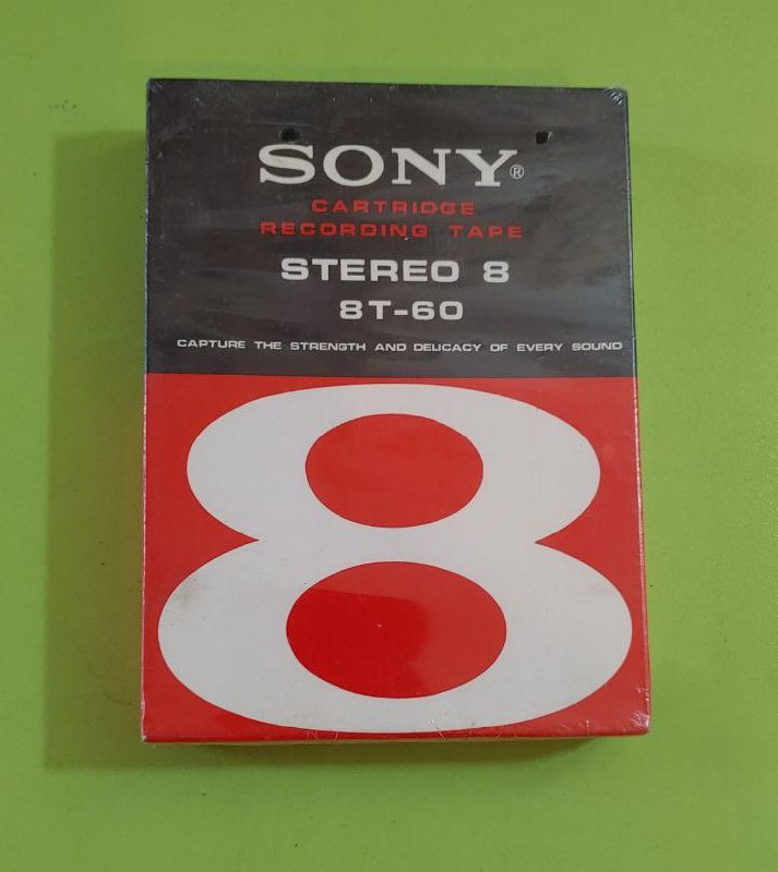 Картридж Sony Stereo 8 8T-60 для аудиозаписи