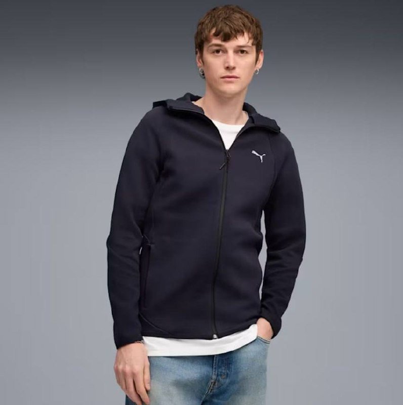Мужская худи Puma new navy размер L 3