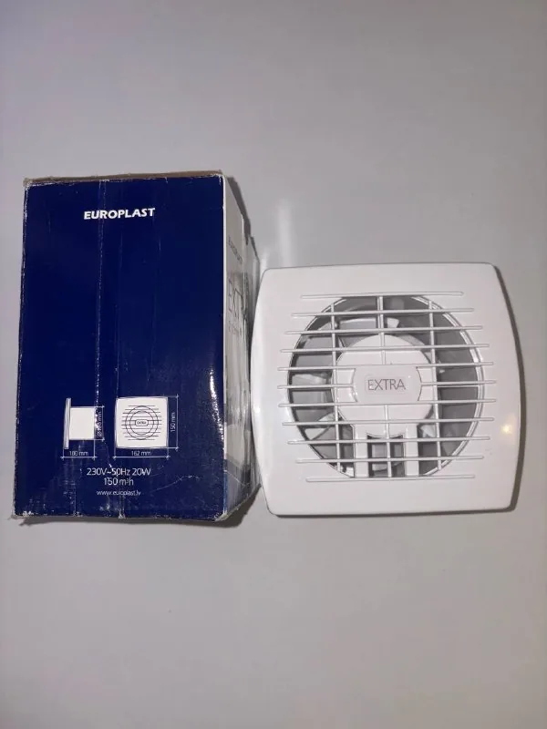 Вытяжка в ванную EUROPLAST EXTRA E120 1