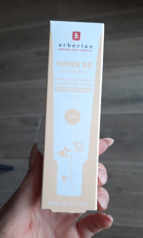 Тональная основа Erborian super BB nude