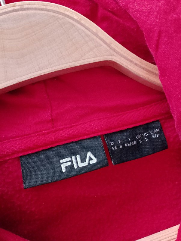 Толстовка Fila на флисе, унисекс, размер S/M 5