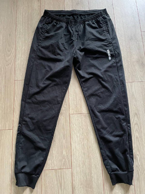 Черные тренировочные брюки Erreà Flann Tech XL