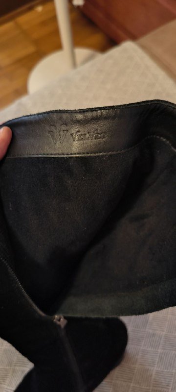 Женские сапожки из натуральной замши, размер 36 2