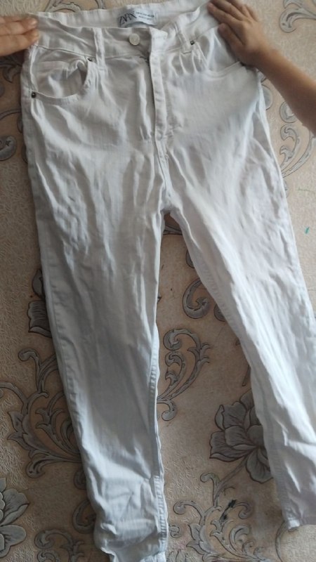 Белые джинсы Zara Eur38