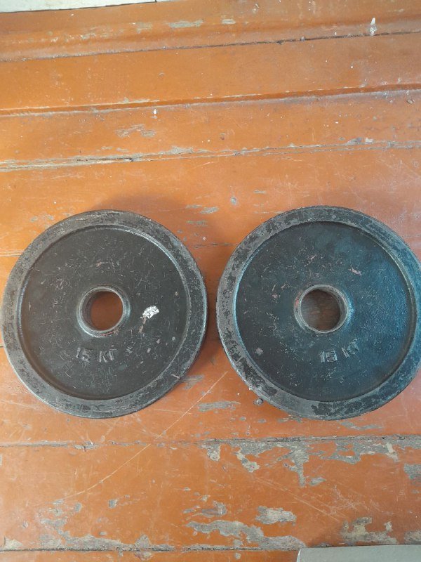Блины от олимпийской штанги 15 кг