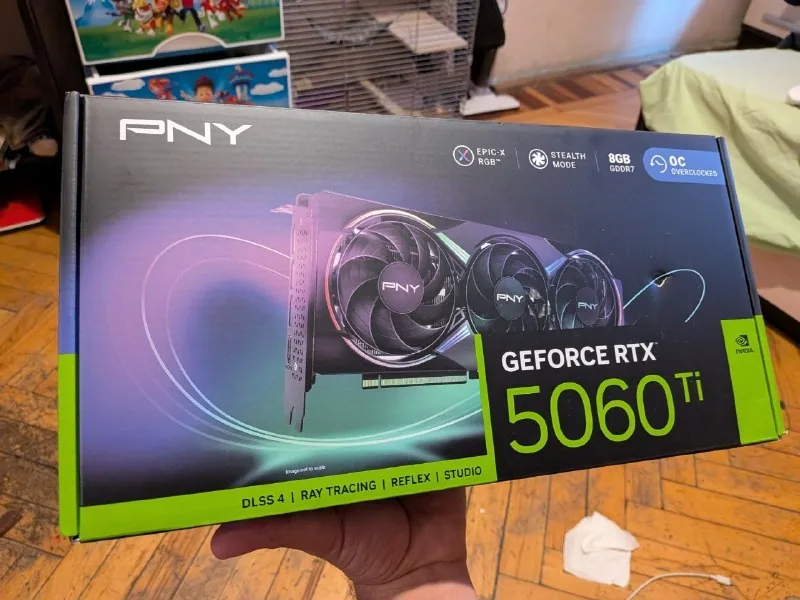 PNY GeForce RTX 5060 Ti видеокарта 1