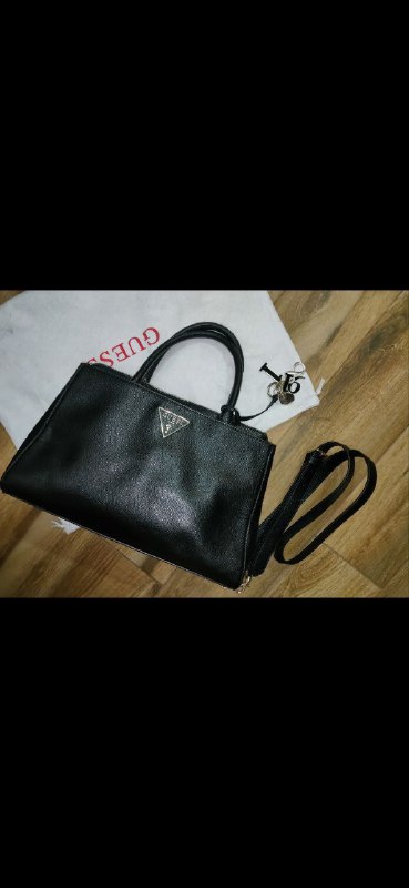 Сумка Guess оригинал с ремешком 34×20