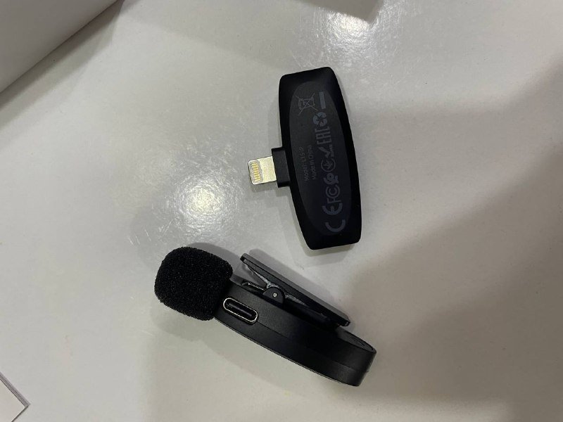 Петличный микрофон hoco l15 для iphone 3