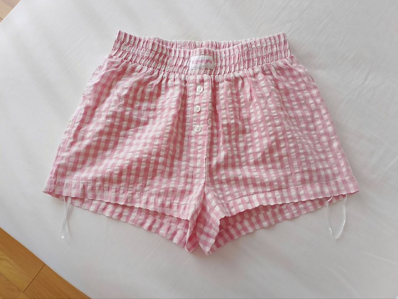 шорты красные h&m, шорты от primark, шорты атласные от Calliope 3