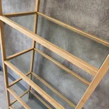 Стеллаж из закаленного стекла 1