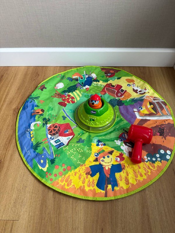 Интерактивный коврик с кротом для детей 4