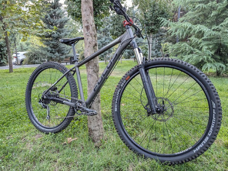 Кастомный велосипед с запчастями 29 дюймов размер М