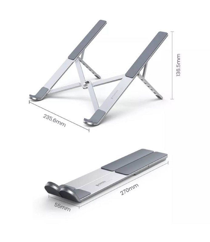 Подставка для ноутбука Ugreen из алюминия с чехлом 3