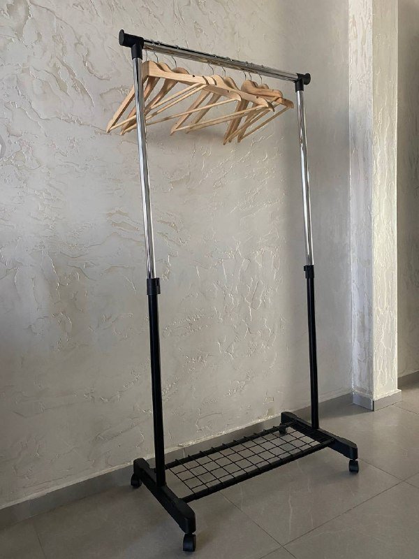 Комплект уличный, рабочие столы, напольная лампа, этажерка, стойка для одежды 6