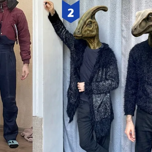 Снеговик, кардиган, свитер, матрас, стол, лампа, овощерезка