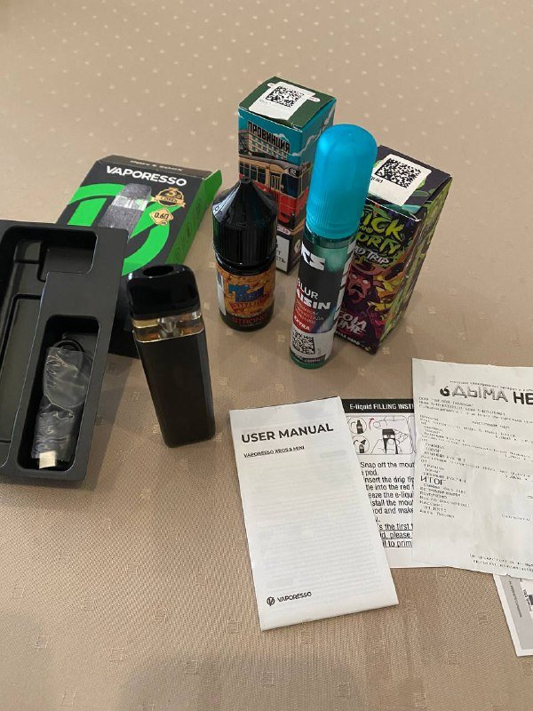 Xros 5 mini вейп с жидкостью и зарядкой