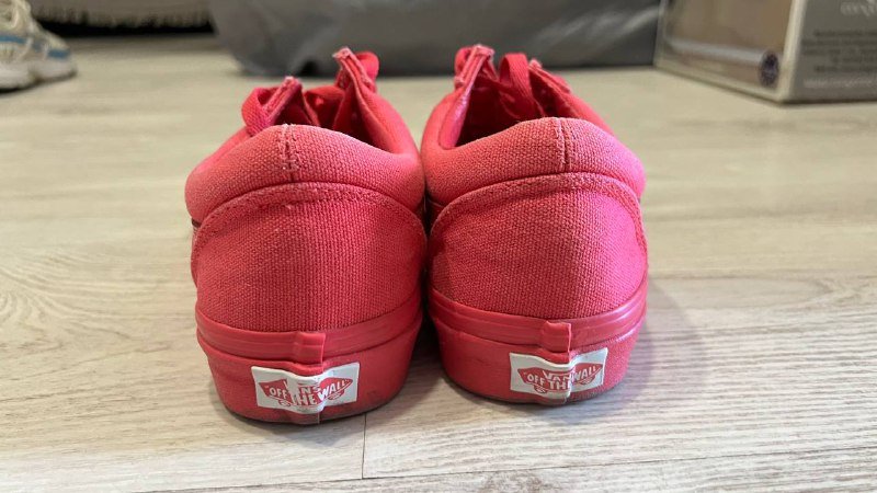 Кеды Vans Old School красные размер 38,5 3
