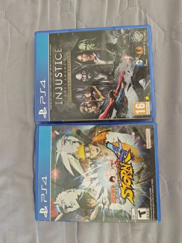 Диски PS4, лампа, очки для плавания 1