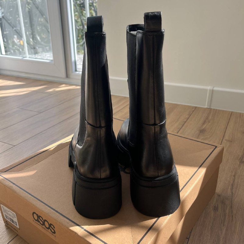 ботинки ASOS DESIGN 39 натуральная кожа 5