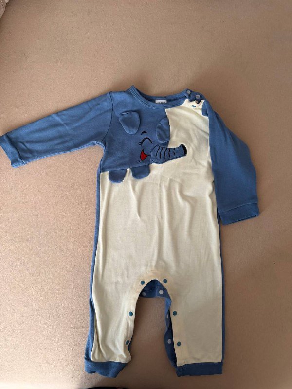 Пижама детская с рисунком слона